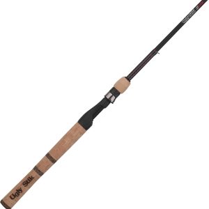 Shakespeare Ugly Stik 7’ Elite Spinning Rod, Two Piece Spinning Rod, 6-14lb Line Rating, Medium Rod Power, Fast Action, 1/4-5/8 oz. Lure Rating